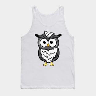 Kawaii Mr. Owl 10 Tank Top